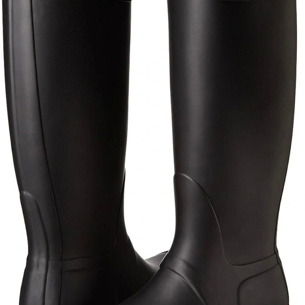 Hunter Black Women's Winter & Rain Boots - Picture 3 of 4